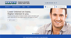 Desktop Screenshot of financialedufcu.com